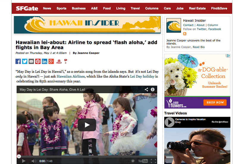 Around the world with 100,000 flowers